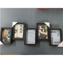 New Picture frame / 5 in one 4 x 6"