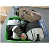 Image 1 : Bin full of Assorted Household items / watch-phone dominos etc.