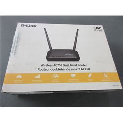 D-LINK wireless AC750 Dual band Router