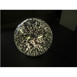 New Mercury Glass Globe Light / very Cool