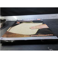 New case of 40 Sandpaper 9 x 11" Assorted grits / 60-100-150-240