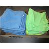 Image 1 : Flat of 19 New Micro Fleece Dish cloths