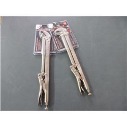 Set of 2 New 15 inch Vise Grips / 45deg. And 90 deg