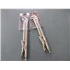 Image 1 : Set of 2 New 15 inch Vise Grips / 45deg. And 90 deg