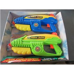 2 Yellow Jacket Super Soakers Water Guns