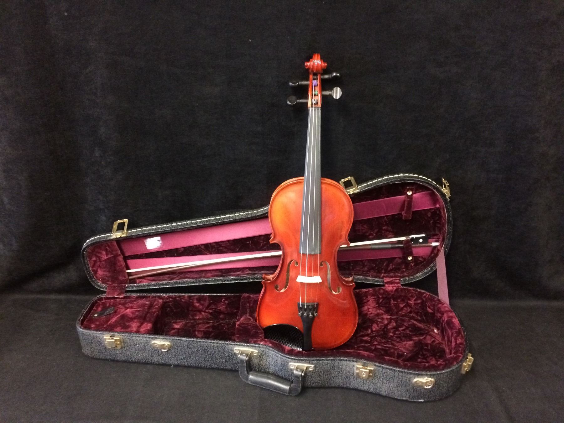 JAN DVORAK HAND MADE VIOLIN 4/4 W/ VELVET HARD CASE (MADE IN CZECH