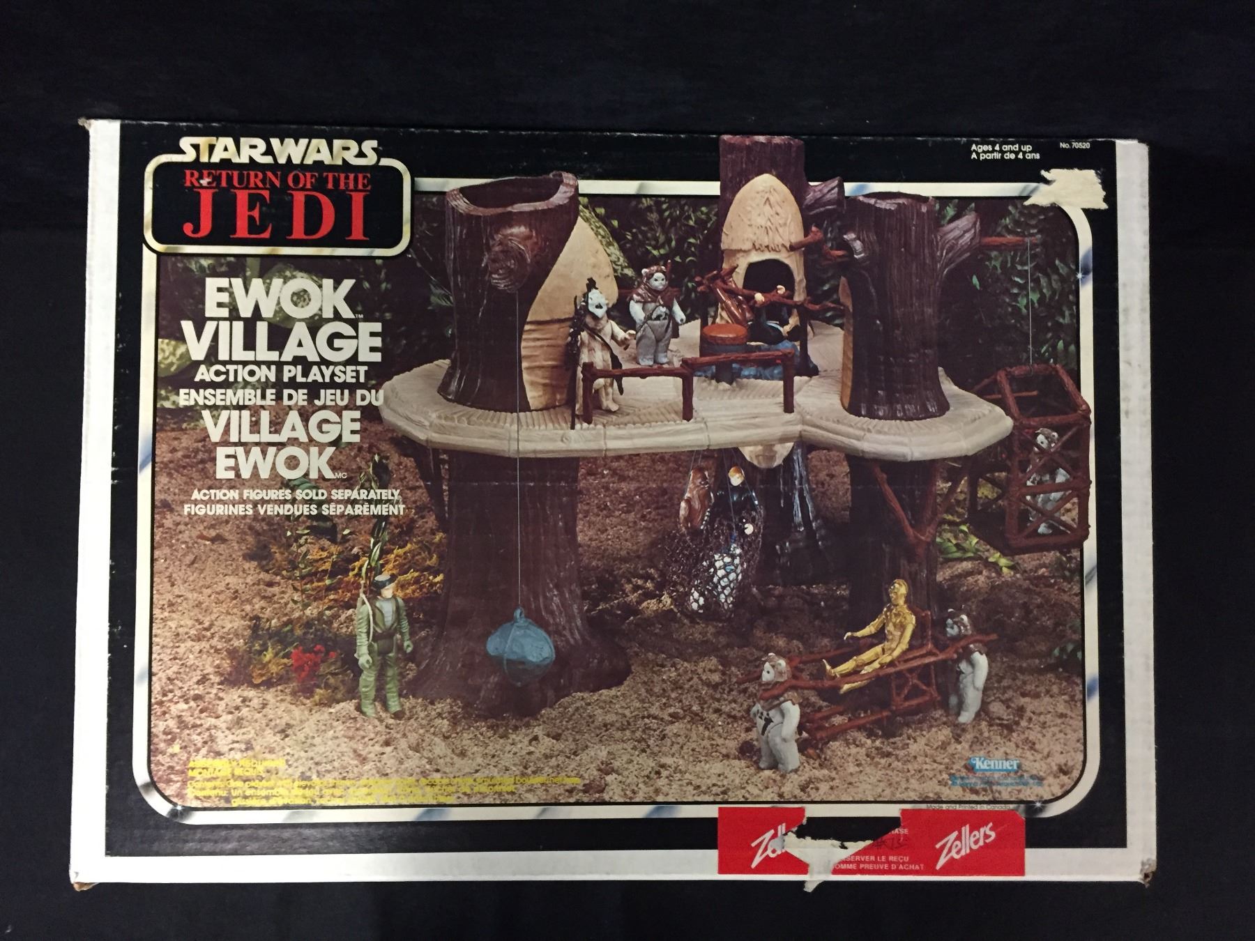 ewok village action playset 1983