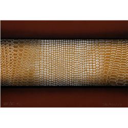 Paul Maxwell, Snake Skin (Brown), Serigraph