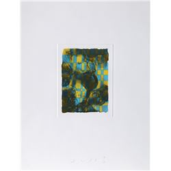 Peter Schuyff, Lot of 2 Geometric Abstract Aquatint Etchings