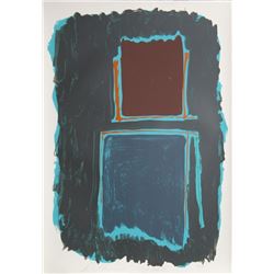 Dan Christensen, Hyde Park II, Silkscreen