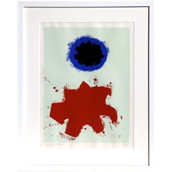 Adolph Gottlieb, Peace from the Peace Portfolio, Silkscreen