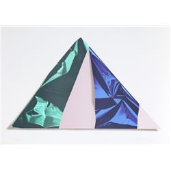Yrjo Edelmann, Wrapped Triangle, Lithograph