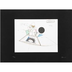 Raymond Loewy, EVA - Extra Vehicular Activity, Lithograph