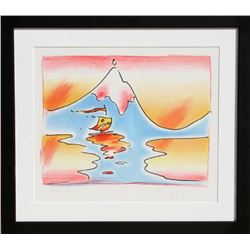 Peter Max, Himalayan Valley, Lithograph