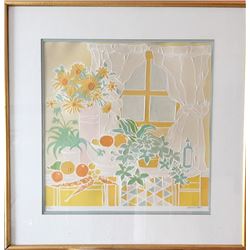 Edward Sokol, Summertime, Embossed Lithograph