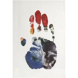 Arthur Boden, Hand Portrait, Lithograph