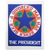 Image 1 : Robert Indiana, The President from the American Dream Portfolio, Serigraph