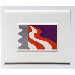 Gerald Laing, Untitled from Banner, Silkscreen on Card Stock