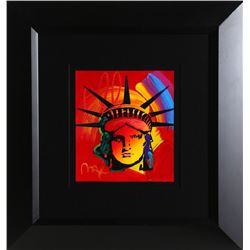 Peter Max, Liberty Head (Version VI No. 273), Acrylic over Lithograph