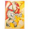 Image 1 : Alexandra Nechita, Green Tea, Lithograph