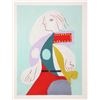 Image 1 : Pablo Picasso, Femme a la Robe Multicolore, Lithograph