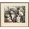 Image 1 : Jan De Ruth, Quartet, Lithograph