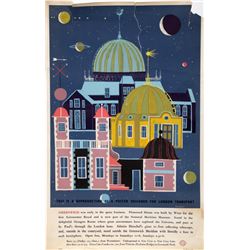 Warren Kenton, London Transport - Greenwich, Poster