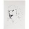 Image 1 : Leonard Baskin, Watteau, Drypoint Etching