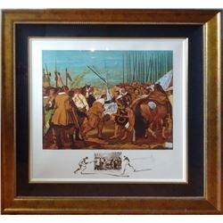 Salvador Dali, Velasquez (Le Reddition de Breda), Lithograph