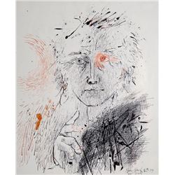 Josep Grau-Garriga, Great Neck, Ink Drawing