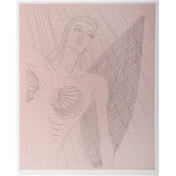 Man Ray, Natasha, Etching