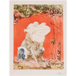 Endre Szasz, Frog, Aquatint Print