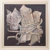 Image 1 : Lourdes Leon, Paper and Rope, Oil Painting