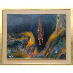 Leonardo Nierman, Fuego Magico, Oil Painting