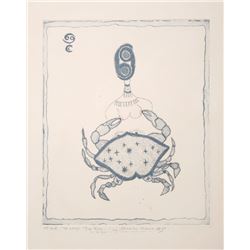 Mireille Kramer, Cancer Crab, Aquatint Etching