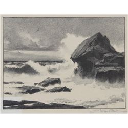 Gordon Grant, Conflict, Lithograph