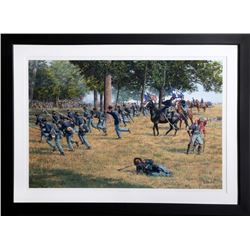 Bradley Schmehl, Death of Reynolds, Offset Lithograph
