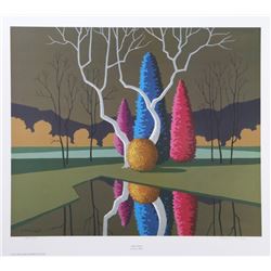 Vernon Wood, Silent Pond, Offset Lithograph
