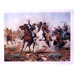 Joe Ruiz Grandee, Death to Long Knives, Lithograph