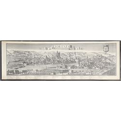 Friederich Bernhard Werner, Fiorenza (Firenze), Lithograph