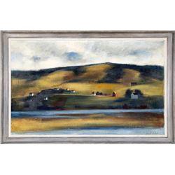 Joseph Barber, Margaree Valley, Nova Scotia, Oil Painting