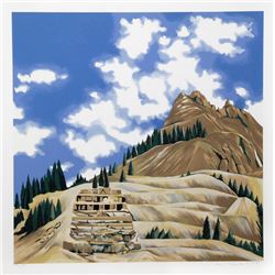 Lowell Blair Nesbitt, Animas Valley Colorado I, Serigraph