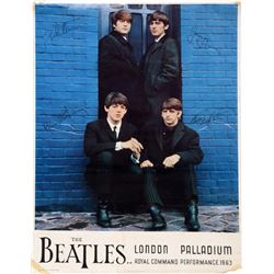 The Beatles at London Palladium, Poster