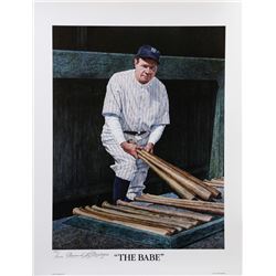 Armand LaMontagne, The Babe, Offset Lithograph