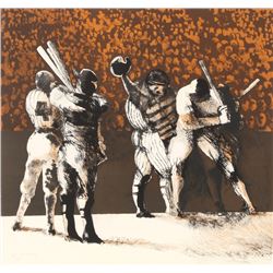 Seymour Leichman, Baseball, Lithograph