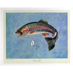 Donald Moss, Rainbow Trout, Lithograph