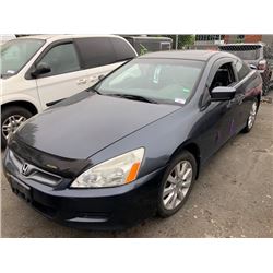 2007 HONDA ACCORD V6 VIN 1HGCM82657A800350