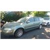 Image 1 : 2003 VOLKSWAGEN PASSAT, 4DR SW, GREEN, VIN # WVWVD63B13E421369
