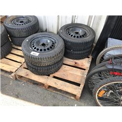 PALLET OF 4 CAR TIRES