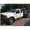 Image 1 : 2004 FORD F-450 DUMP TRUCK, 4DR, WHITE, VIN # 1FDXW46PX4EA17384